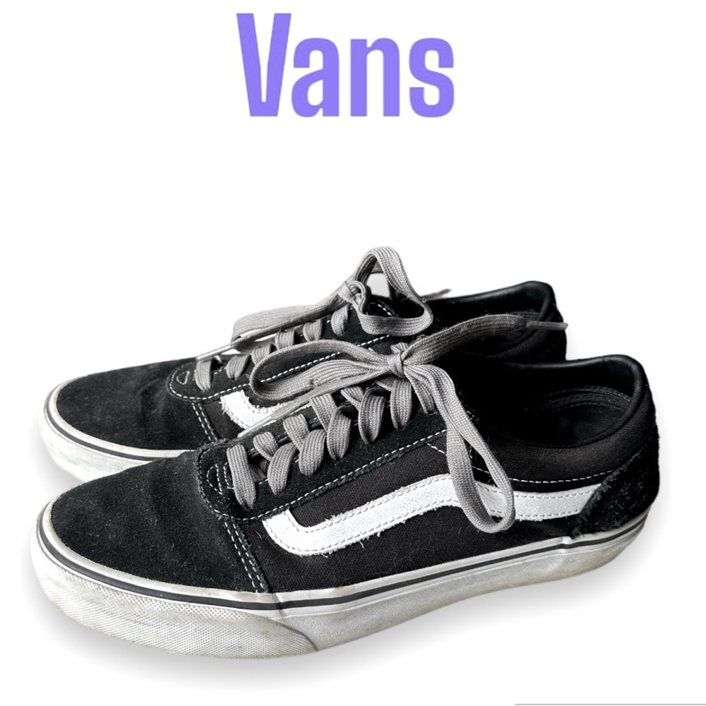 Old Skool Mens Black Vans Size 7.5